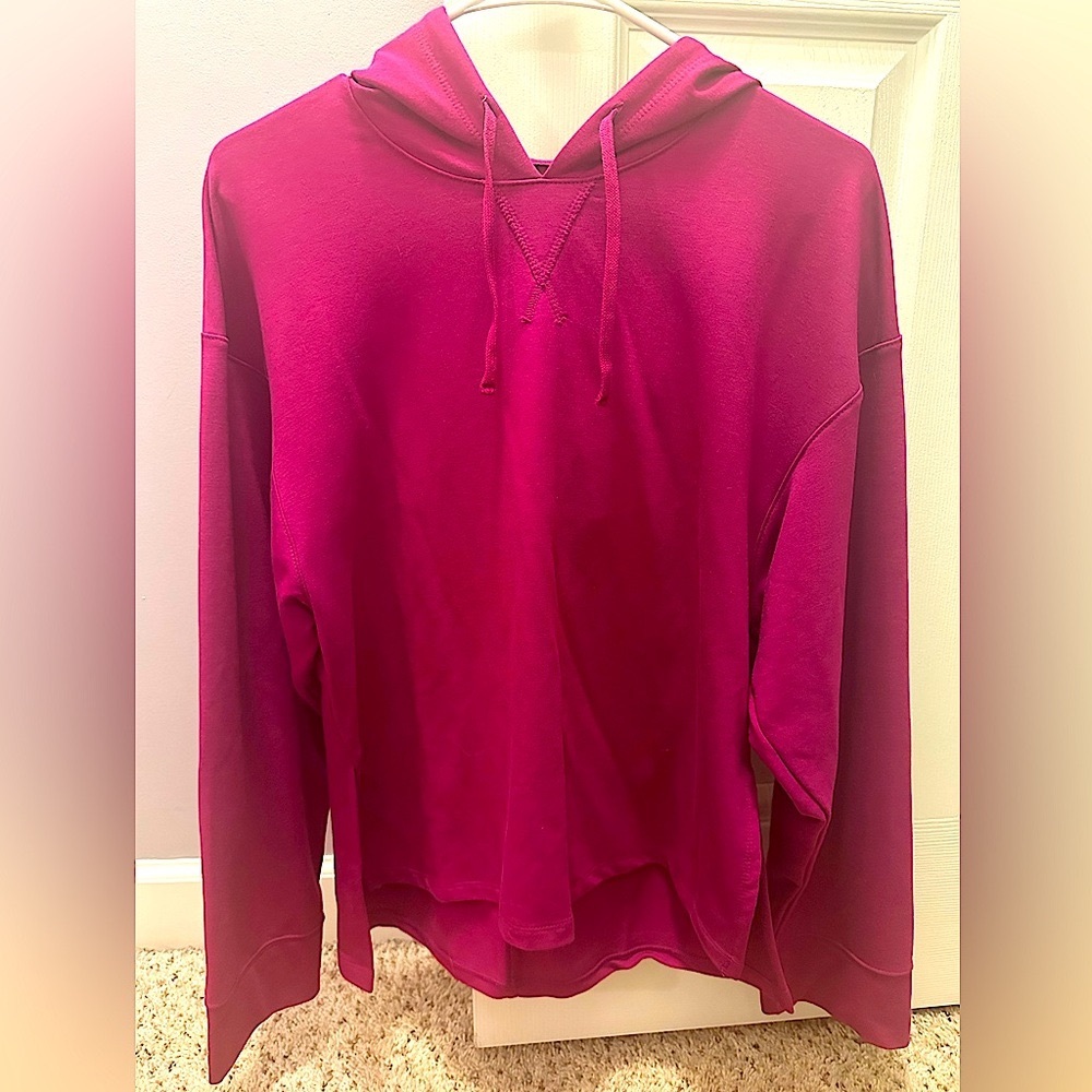 Women’s Burgundy Nike Yoga Hoodie